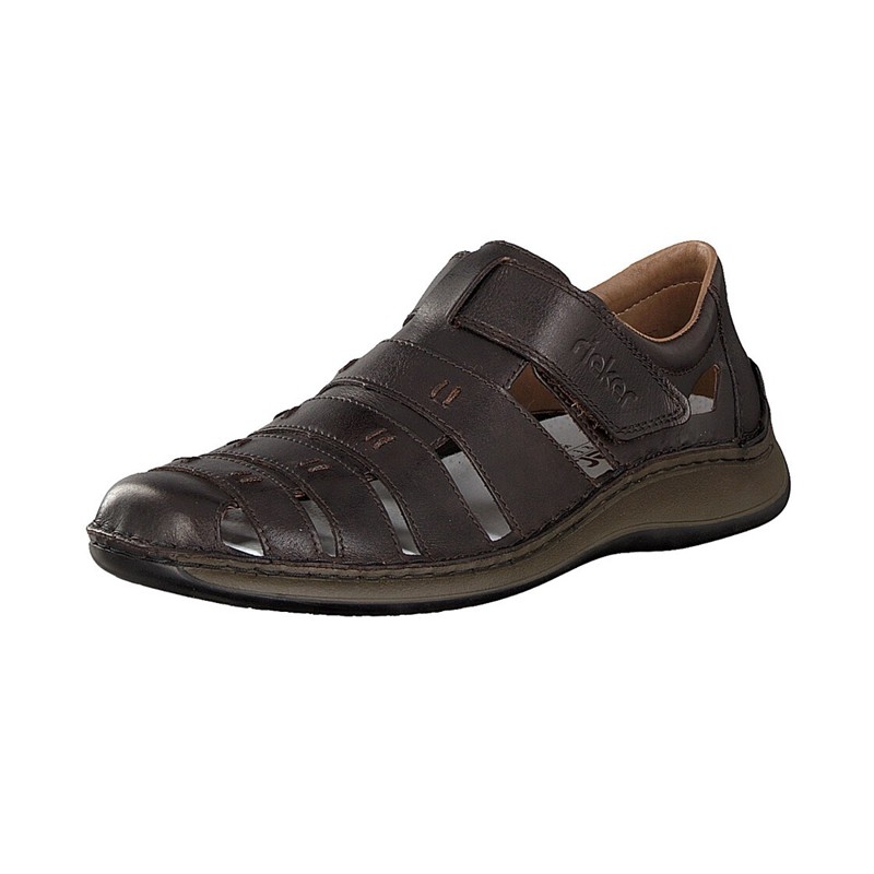 Slip On Rieker 05279-25 Para Homem - Marrom